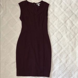 OWO Maroon Sheath Dress